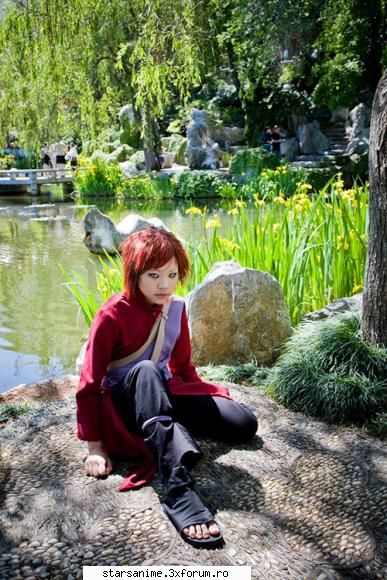 cosplay gaara - saku - Gaara of the Desert
